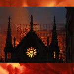 Jezus uchwycony w płomieniach Notre Dame? (NAGRANIE)