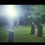 Duch nagrany w Polsce na cmentarzu
