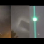 UFO nad Paryżem tworzy wiązkę światła! Tajemnicze nagranie z Francji…