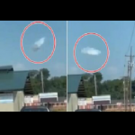 Dziennikarz nagrywa UFO, które przybrało postać Chmury?