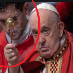 Antychryst nagrany w Kościele! „Miał Ogień W Dłoniach”