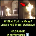 Czy to CUD? Niezwykłe Zjawisko Na Mszy (NAGRANIE)