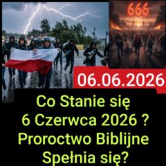 Co Stanie Się 6 Czerwca 2026? Biblijne Proroctwo Spełnia się? (NAGRANIE)