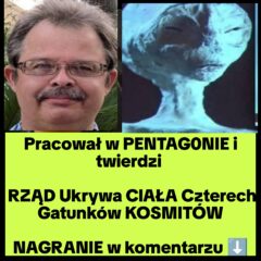 Były Pracownik Rządowy Mówi o Czterech Gatunkach Obcych na Ziemi (NAGRANIE)