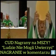 Cud Wydarzył się w Kościele? Czy to Znak?