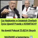 Naukowiec Pokazuje Zdjęcia OBCYCH? (NAGRANIE)