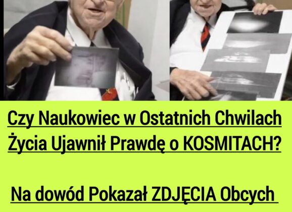 Naukowiec Pokazuje Zdjęcia OBCYCH? (NAGRANIE)